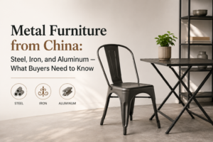 Metal furniture from China